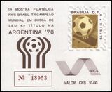 Brasilien 1978  Fuball-Weltmeisterschaft in Argentinien