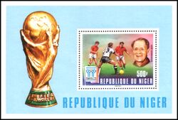 Niger 1977  Fuball-Weltmeisterschaft in Argentinien
