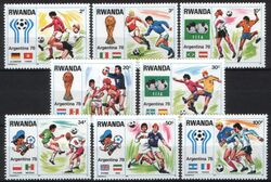 Ruanda 1978  Fuball-Weltmeisterschaft in Argentinien