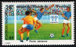 Franz. Polynesien 1978  Fuball-Weltmeisterschaft in Argentinien