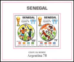 Senegal 1978  Fuball-Weltmeisterschaft in Argentinien
