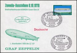 1978  1. Amerikafahrt des LZ 127 Graf Zeppelin
