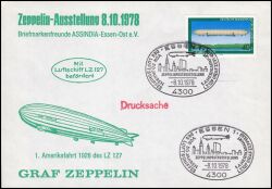 1978  1. Amerikafahrt des LZ 127 "Graf Zeppelin"