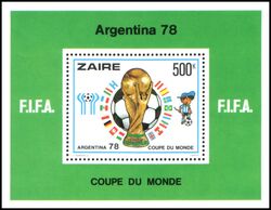 Kongo 1978  Fuball-Weltmeisterschaft in Argentinien