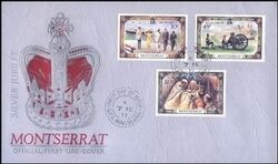 Montserrat 1977  25 Jahre Regentschaft von Königin Elisabeth II.