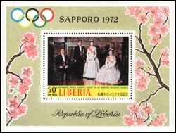 Liberia 1971  Olympische Winterspiele 1972  in Sapporo