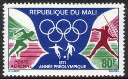 Mali 1971  Vorolympisches Jahr