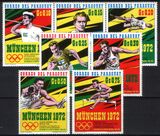 Paraguay 1971  Werbung für die Olympischen Spiele in München