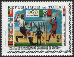 Tschad 1971  Olympische Sommerspiele 1972 in Mnchen