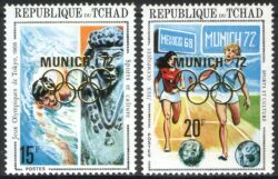 Tschad 1972  Olympische Sommerspiele in Mnchen