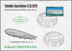 1978  1. Amerikafahrt des LZ 127 "Graf Zeppelin"