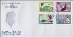 Samoa 1977  25 Jahre Regentschaft von Königin Elisabeth II.