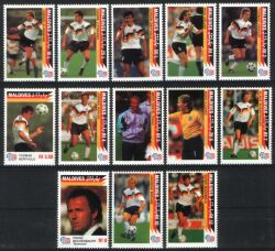 Malediven 1992  Fußballweltmeisterschaft in Italien