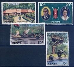 Kenia 1977  25 Jahre Regentschaft von Queen Elisabeth