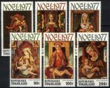Togo 1977  Weihnachten: Madonnengemälde