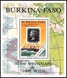 Burkina Faso 1990  150 Jahre Briefmarken