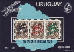 Uruguay 1970  Tag der Briefmarke