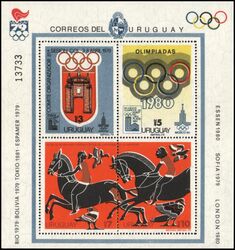 Uruguay 1979  Vollversammlung des Internationalen Olympischen Komitees (IOC)