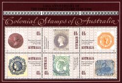 Australien 1990  150 Jahre Briefmarken
