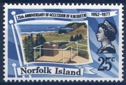Norfolk-Inseln 1977  Silber Jubilum