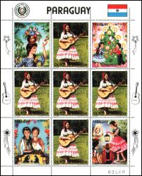 Paraguay 1985  Weihnachten