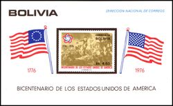 Bolivien 1976  200 Jahre Unabhngigkeit der Vereinigten Staaten von Amerika