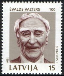 1994  100. Geburtstag von Evalds Valters