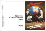 1986  Deutsches Rotes Kreuz - Markenheftchen