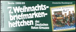 1988  Deutsches Rotes Kreuz - 7. Weihnachtsmarkenheftchen