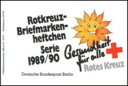 1989  Deutsches Rotes Kreuz - Markenheftchen