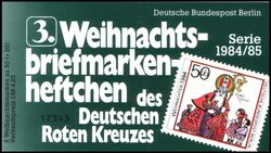 1984  Deutsches Rotes Kreuz - 3. Weihnachtsmarkenheftchen