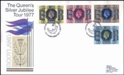 1977  Königliche Reise durch Großbritannien 17.5.  Glasgow