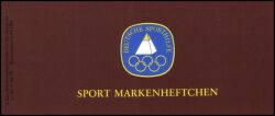 1981  Deutsche Sporthilfe - Markenheftchen BRD