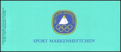 1984  Deutsche Sporthilfe - Markenheftchen BRD