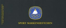 1985  Deutsche Sporthilfe - Markenheftchen BRD