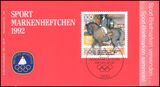 1992  Deutsche Sporthilfe - Markenheftchen