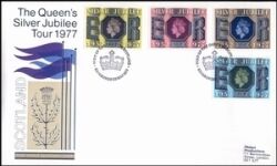 1977  Königliche Reise durch Großbritannien 23.5.  Edinburgh