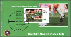 1998  Deutsche Sporthilfe - Markenheftchen