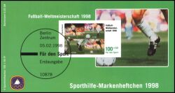 1998  Deutsche Sporthilfe - Markenheftchen