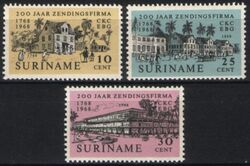 Surinam 1968  200 Jahre Missionsfirma C. Kersten & Co.