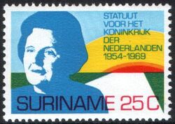 Surinam 1969  Statut fr das Knigreich der Niederlande