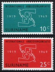 Surinam 1969  Internationale Arbeitsorganisation IAO