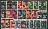 1940  Freimarken von Polen mit Aufdruck