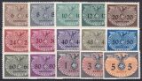1940  Dienstmarken: Hoheitszeichen - großes Format