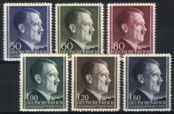 1942  Freimarken: Adolf Hitler