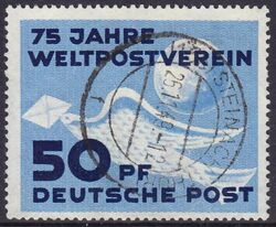 1949  75 Jahre Weltpostverein  ( UPU )