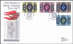 1977  Königliche Reise durch Großbritannien 28.7.  Derby
