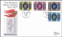 1977  Königliche Reise durch Großbritannien 28.7.  Nottingham