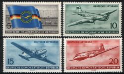 1956  Eröffnung des zivielen Luftverkehrs in der DDR
