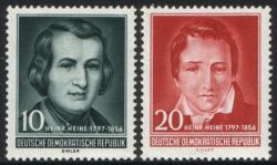 1956  100. Todestag von Heinrich Heine